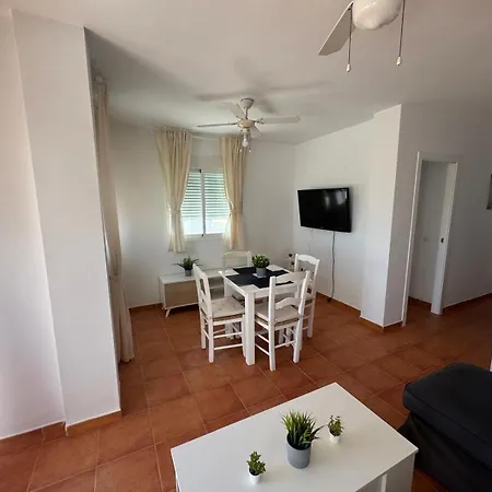 Apartamento Precioso Con Vistas Al Mar Y Piscina En Mojácar